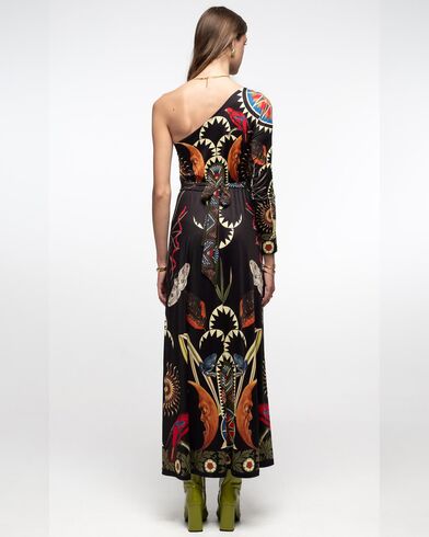 Γυναικείο Φόρεμα Peace And Chaos - Nocturnal One Shoulder