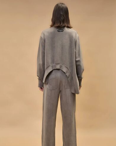 Γυναικεία Μακρυμάνικη Μπλούζα Collectiva Noir - Mink