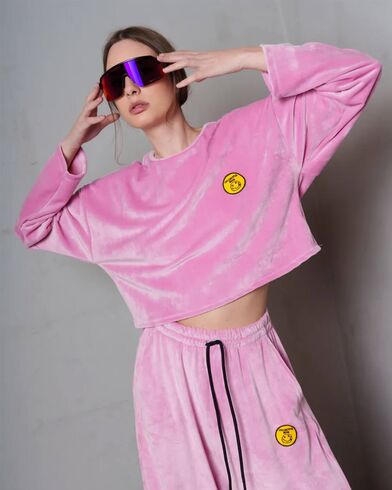 Γυναικεία Κοντομάνικη Μπλούζα Collectiva Noir - Adelina