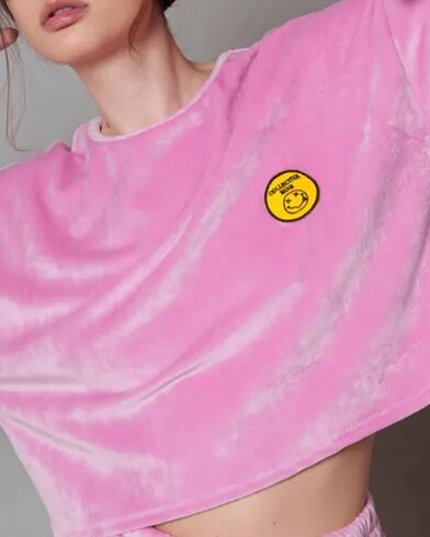 Γυναικεία Κοντομάνικη Μπλούζα Collectiva Noir - Adelina