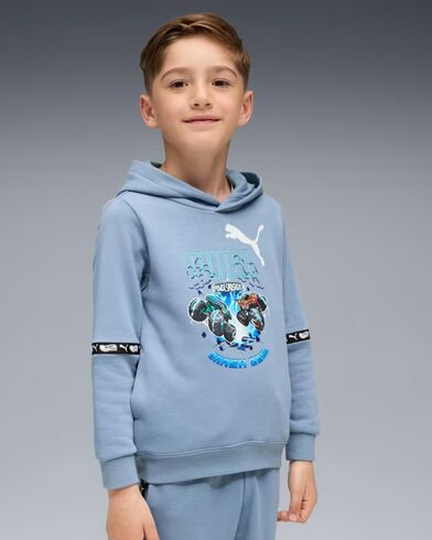 Παιδική Μπλούζα Φούτερ με Κουκούλα Puma - Puma X Hot Wheels Graphic Tr