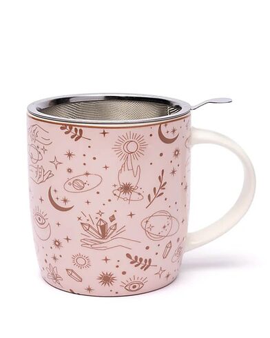 Koύπα τσαγιού Mani - Tea mug with sievemystic symbols