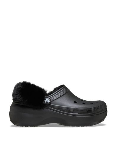 Γυναικείες Πλατφόρμες Clogs Crocs - Classic Fuzz Lined