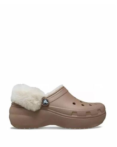Γυναικείες Πλατφόρμες Clogs Crocs - Classic Fuzz Lined