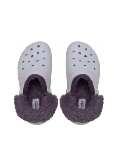 Γυναικείες Πλατφόρμες Clogs Crocs - Classic Fuzz Lined