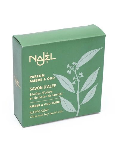 Παραδοσιακό Φυτικό Σαπούνι Najel - Amber And Oud With Cord
