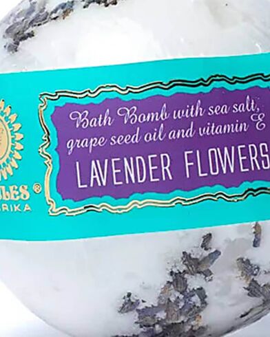 Saules Riga - Bath bomb Lavender flowers  