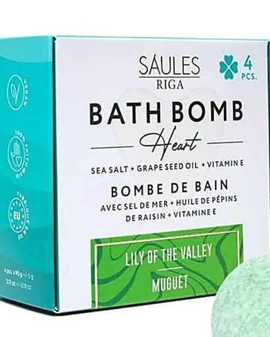 Βόμβα Μπάνιου - Saules Riga Ηeart Lilly Οf Τhe Valley