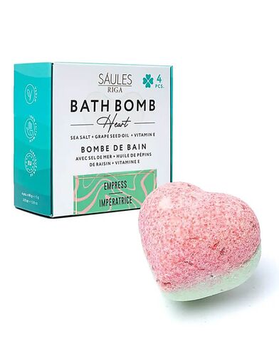 Saules Riga - Bath Bomb Heart Bella Donna