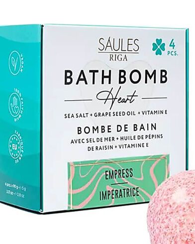 Saules Riga - Bath Bomb Heart Bella Donna