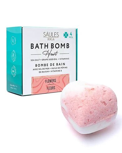 Βόμβα Μπάνιου Saules Riga -  Heart Flowers