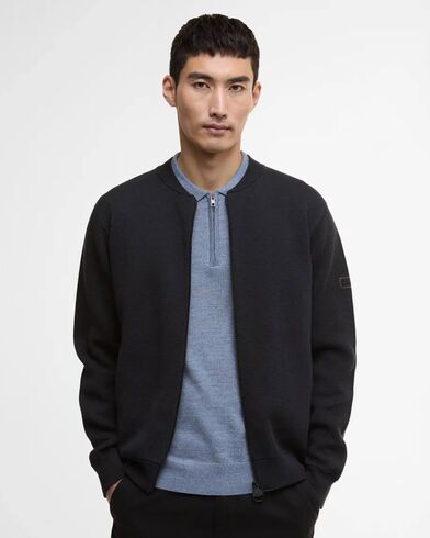 Barbour - B.Intl Patrick Bomber Zip Through Cardigan