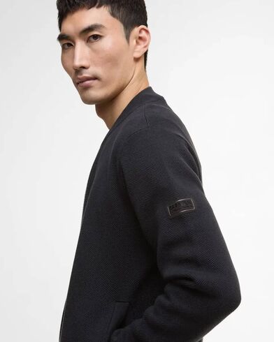Barbour - B.Intl Patrick Bomber Zip Through Cardigan