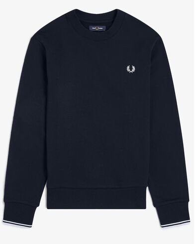Ανδρικό Φούτερ με Στρογγυλή Λαιμόκοψη Fred Perry - Crew Neck