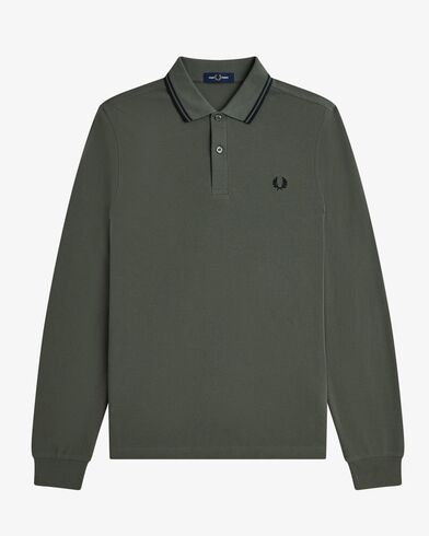 Ανδρική Polo Μακρυμάνικη Μπλούζα Fred Perry - Tls Twin Tipped