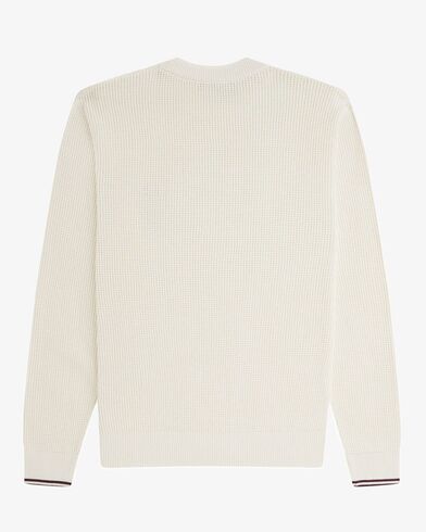 Ανδρική Μακρυμάνικη Μπλούζα Fred Perry - Waffle Stitch