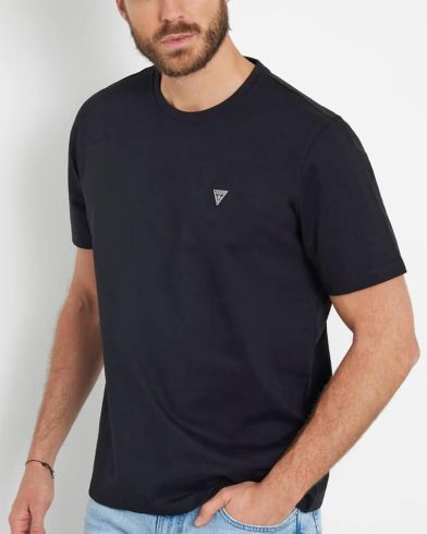 Ανδρική Κοντομάνικη Μπλούζα Guess - Ss Cn Patch