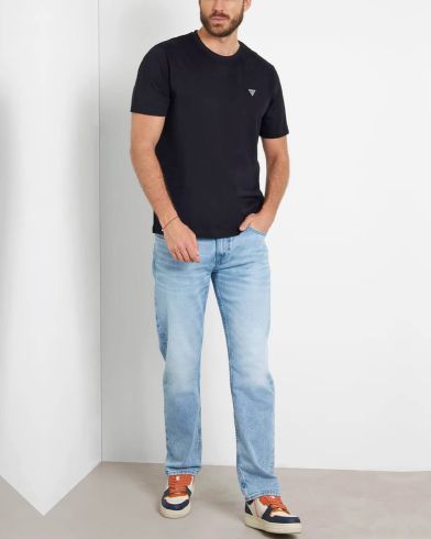 Ανδρική Κοντομάνικη Μπλούζα Guess - Ss Cn Patch