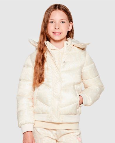 Παιδικό  Μπουφάν Guess - Padded Hooded Ls