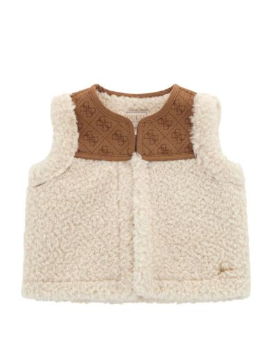 Παιδικό Αμάνικο Jacket Guess - Faux Fur Sl Vest