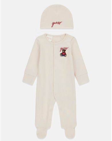 Βρεφικό Set Guess - Set Hat + Overall