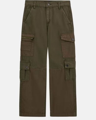 Παιδικό Παντελόνι Guess - Rigid Gabardine Cargo