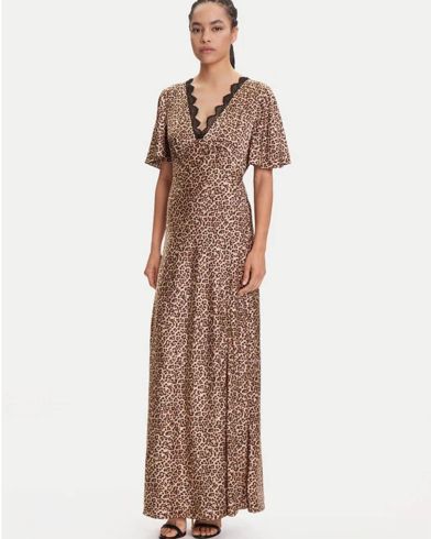 Γυναικείο Maxi Φόρεμα Guess - Ss Martine Split