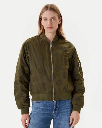 Γυναικείο Μπουφάν Guess - Philomene Logo Bomber