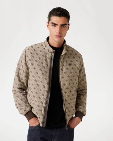 Ανδρικό Μακρυμάνικο Jacket Guess - Monogram