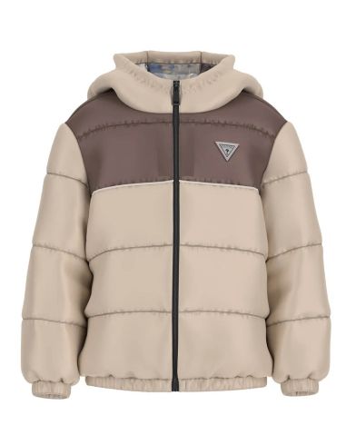 Παιδικό Puffer Jacket Guess - Padded Hooded Ls W/Zip