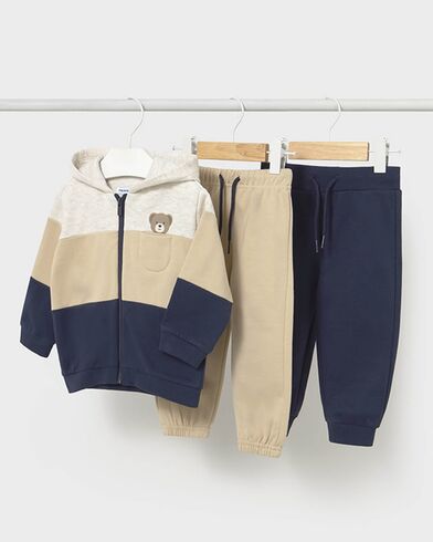 Παιδικό Set Mayoral 2 Παντελόνια + Ζακέτα - Basic plush