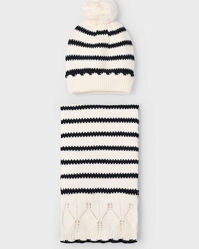 Παιδικό Set Mayoral Σκούφος + Κασκόλ - Stripes
