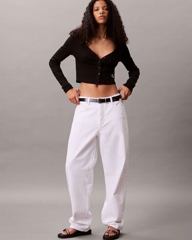 Calvin Klein - A-Ls Wvn Lbl 2X2 Ctt   