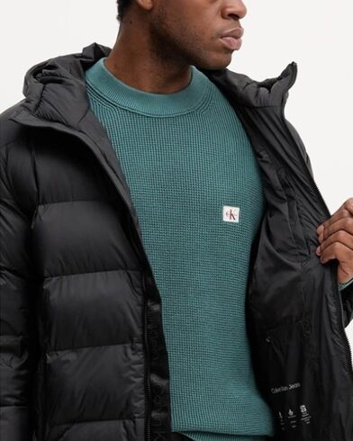 Ανδρικό Jacket Calvin Klein - Ls Nylon Monogram Puffer