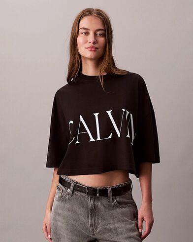 Γυναικεία Μακρυμάνικη Μπλούζα Calvin Klein - Ss Calvin Klein Cropped