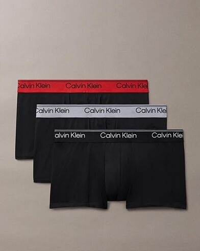 Ανδρικά Εσώρουχα Boxer Calvin Klein 3 Τεμάχια - Low Rise Trunk