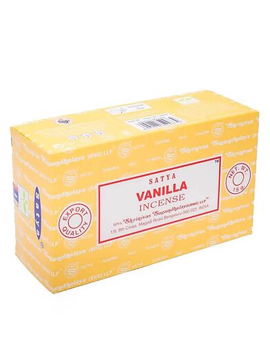 Αρωματικά Στικ Satya - Incense Vanilla 15 g