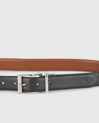 Ανδρική Ζώνη Polo Ralph Lauren - Rv Drs Bt Sq-Casual-Smooth Leather