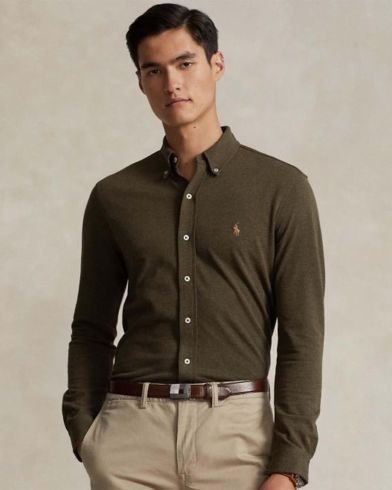 Ανδρικό Μακρυμάνικο Πουκάμισο Polo Ralph Lauren - Lsfbbdm