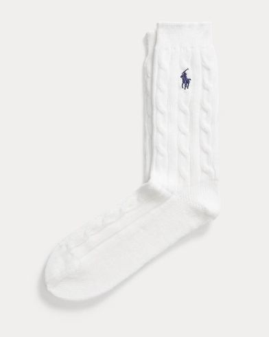 Polo Ralph Lauren - True Cable-Crew Sock-Single