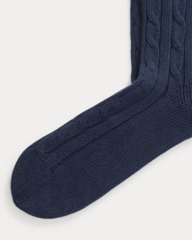Polo Ralph Lauren - True Cable-Crew Sock-Single  