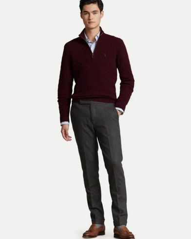 Polo Ralph Lauren - Lscablehzpp-Long Sleeve-Pullover