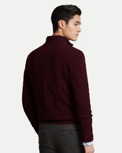 Polo Ralph Lauren - Lscablehzpp-Long Sleeve-Pullover