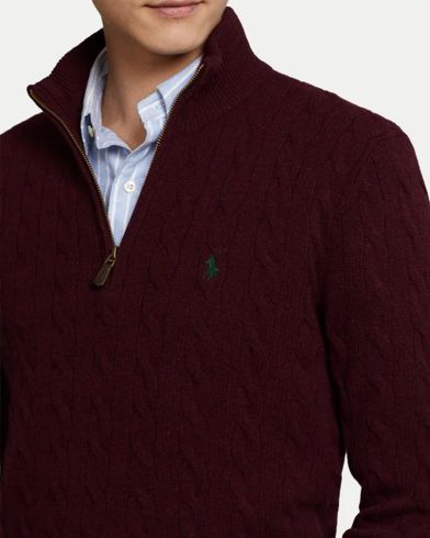 Polo Ralph Lauren - Lscablehzpp-Long Sleeve-Pullover