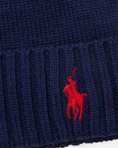 Ανδρικός Σκούφος Polo Ralph Lauren - Fo Hat-Cold Weather-Hat