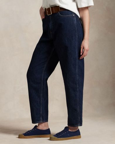 Γυναικείο Τζιν Παντελόνι Polo Ralph Lauren - Crvd Tpr-Ankle-Straight