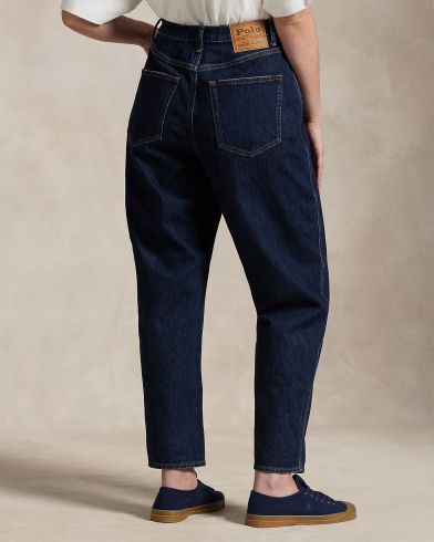 Γυναικείο Τζιν Παντελόνι Polo Ralph Lauren - Crvd Tpr-Ankle-Straight