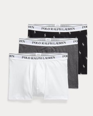 Ανδρικά Εσώρουχα Boxers Polo Ralph Lauren 3 Τεμάχια - Clssic Trunk