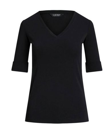 Ralph Lauren - V Judy-Elbow Sleeve-Knit