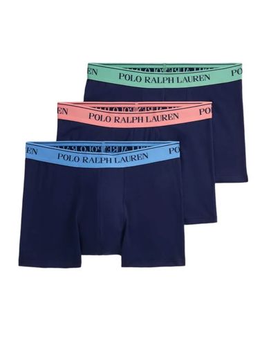 Ανδρικά Εσώρουχα Boxers Polo Ralph Lauren 3 Τεμάχια - Clssic Trunk